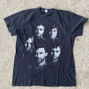 Maroon 5 Tour 2010 T-Shirt Double-Sided Made in USA Size Small